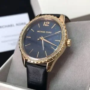 NWT Michael Kors Watch Black Gold Crystals MK2911 Michael Kors | Accessories | Nwt Michael Kors Watch Black  main image 4